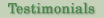 Testimonials